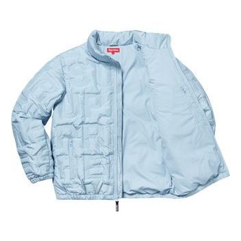 Supreme Bonded Logo Puffy Jacket 'Teal' SUP-SS19-019 sold by KicksCrew product image thumbnail 3