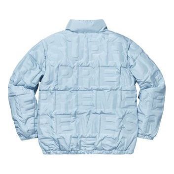Supreme Bonded Logo Puffy Jacket 'Teal' SUP-SS19-019 sold by KicksCrew product image thumbnail 2