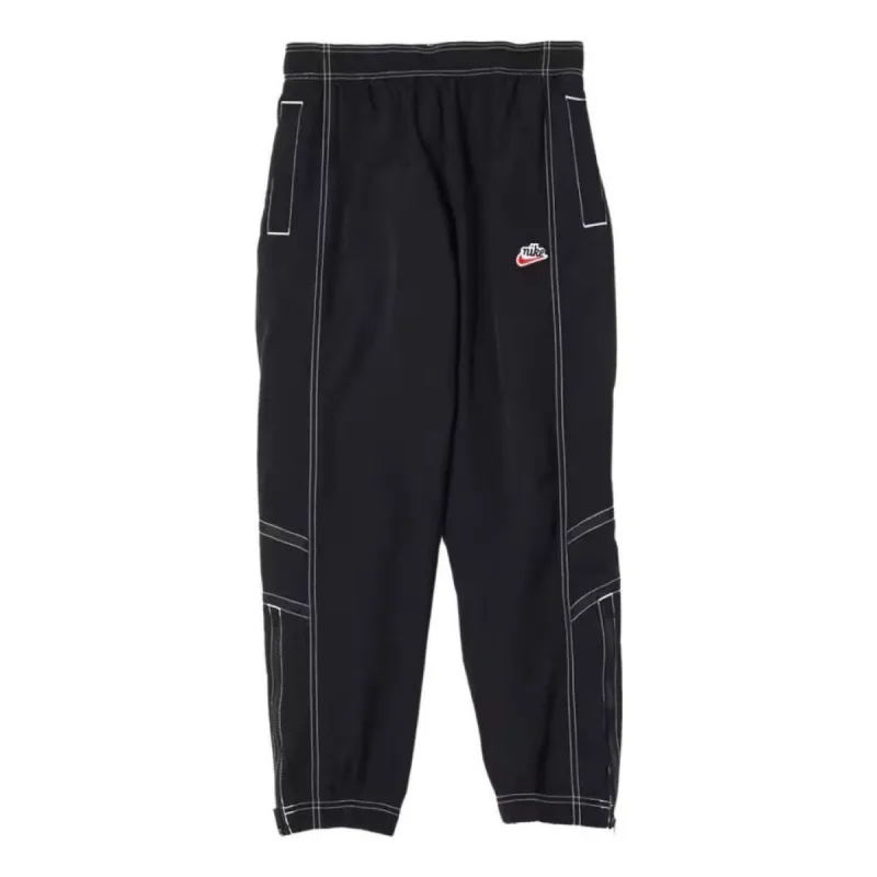 Nike NSW WR + LND Wovan Pant 'Black White' DM6859-010 sold by KicksCrew