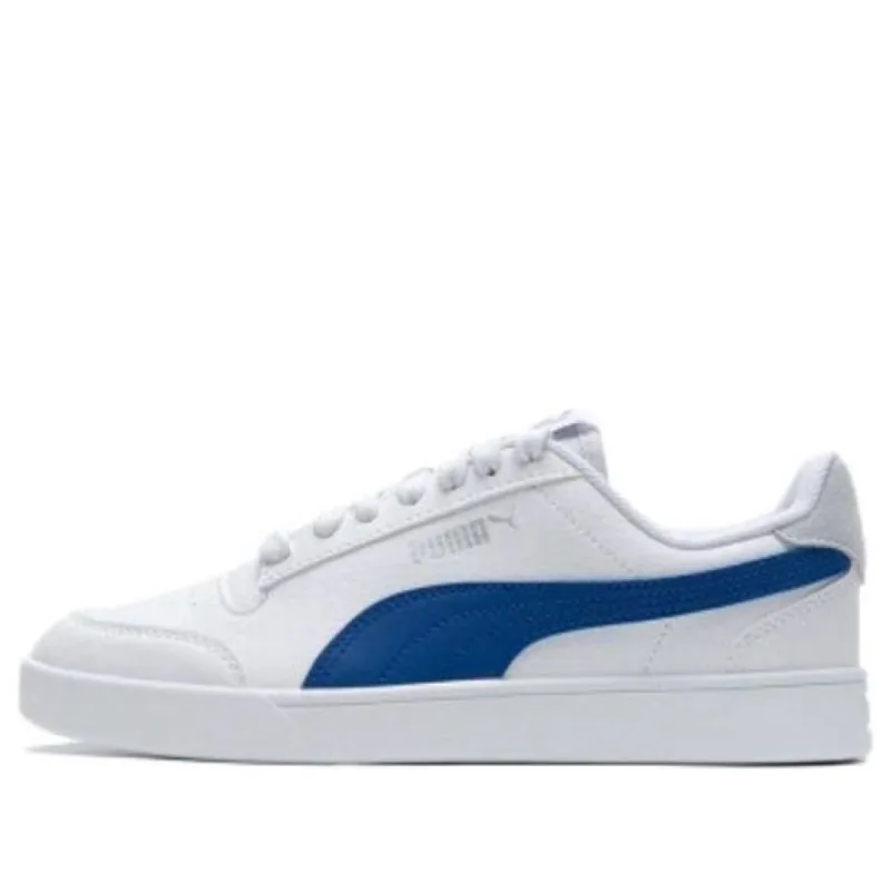 Puma Shuffle Shoes 'White Blue' 309668-32 sold by KicksCrew