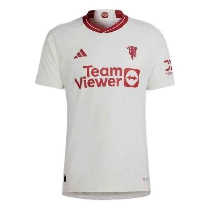 adidas Manchester United 23/24 Third Authentic Jersey 'White' IP1742 sold by KicksCrew
