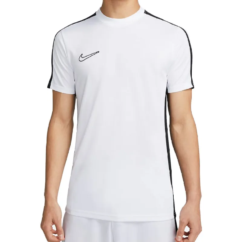 Nike Dri-FIT Academy Short-Sleeve Soccer top 'White Black' DV9751-100 sold by KicksCrew