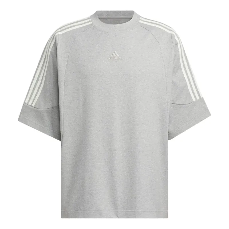 adidas Logo T-Shirt 'Grey' JI6644 sold by KicksCrew