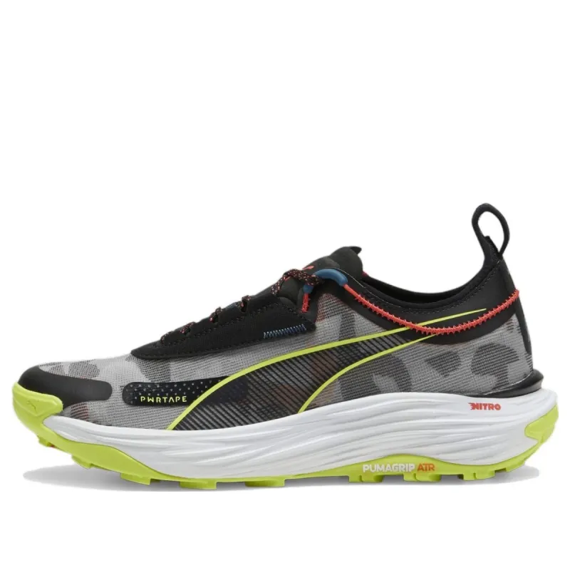 PUMA Voyage NITRO 3 Trail Running Shoes 'Grey Black Green' 377745-06 sold by KicksCrew