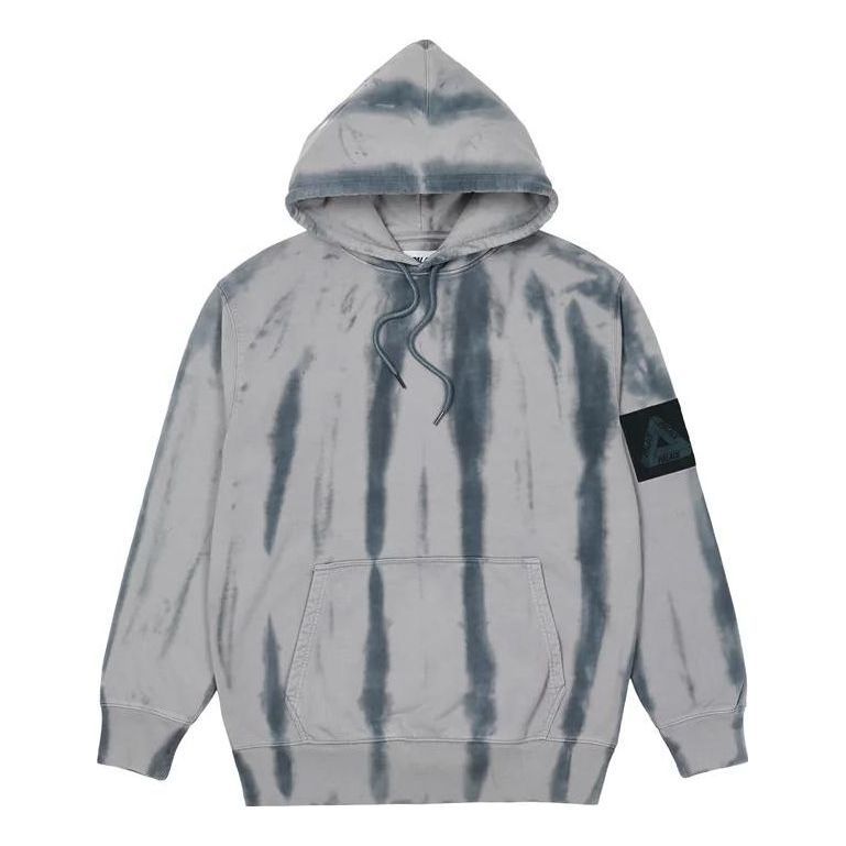 Palace FW22 Zebra Tie Dye Hoodie 'Blue' P22CS092 sold by KicksCrew