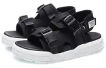 (WMNS) Li-Ning Coca Sandals 'Black White' AGLR026-1 sold by KicksCrew