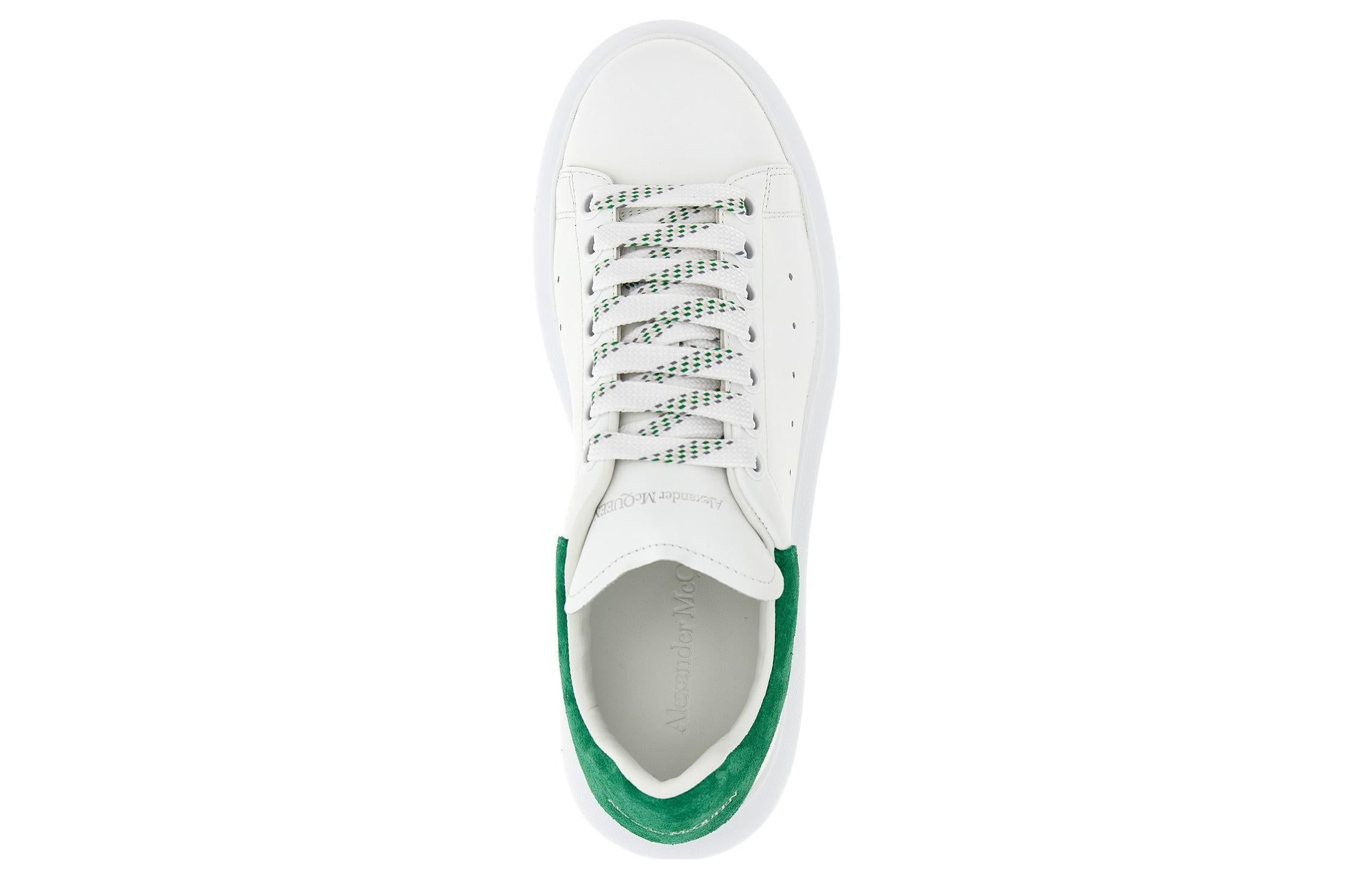 (WMNS) Alexander McQueen Oversized Sneaker 'Green White' 718139WIBN28846 sold by KicksCrew product image thumbnail 2