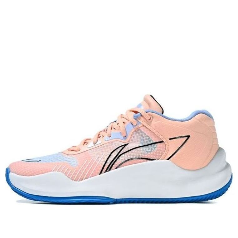 Li-Ning Casual Basketball Shoes Low 'Orange Pink Blue' ABAT067-1 sold by KicksCrew