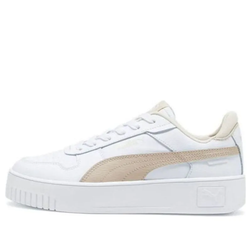 (WMNS) PUMA Carina Street Shoes 'White Beige' 389390-26 sold by KicksCrew