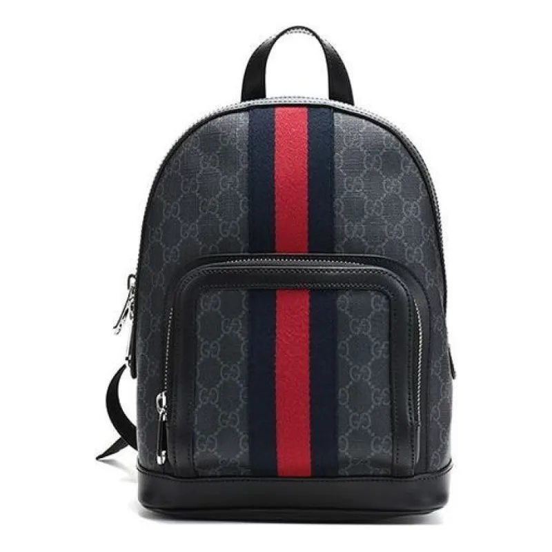 GUCCI Logo Backpack 'Black' 598102-92TAN-1071 sold by KicksCrew