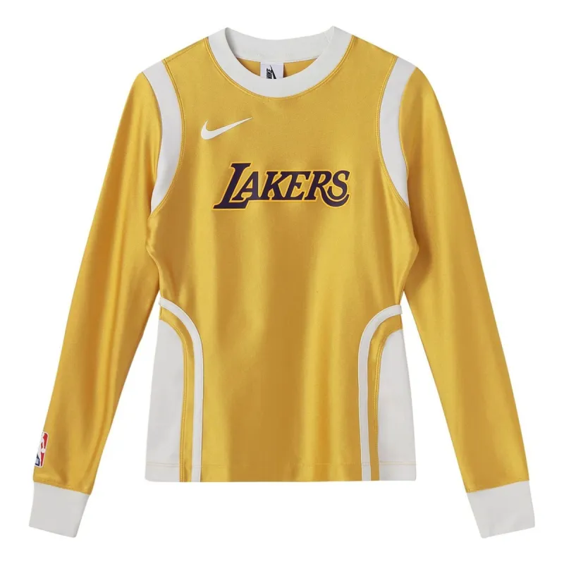 (WMNS) Nike x AMBUSH NBA Lakers Top 'Mineral Gold' DB9568-723 sold by KicksCrew