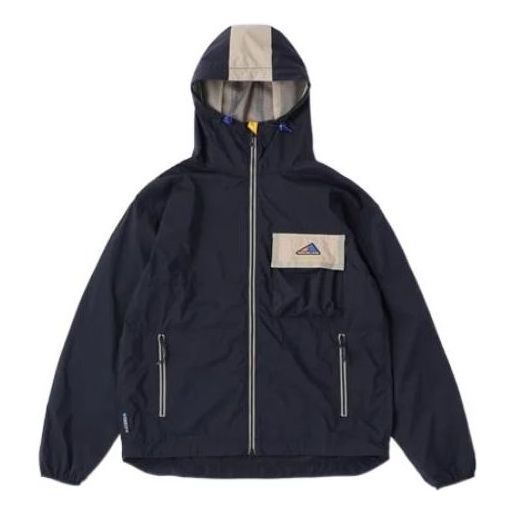 New Balance Athletics Nylon Jacket 'Black Beige' JMJL2271-BK sold by KicksCrew