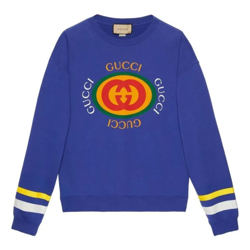 Gucci Cotton Jersey Hooded Sweatshirt 'Off White' 770839