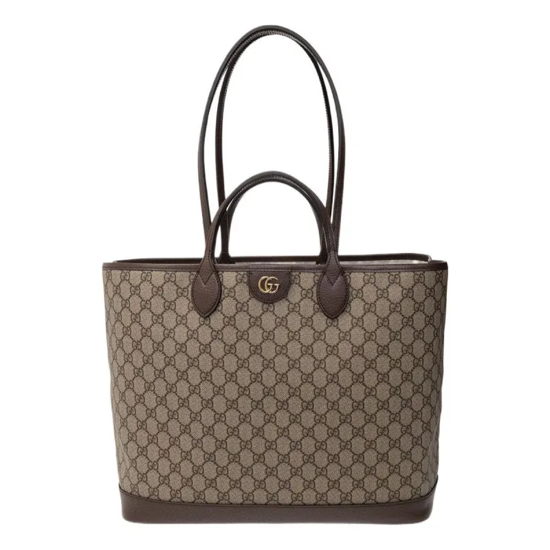 (WMNS) Gucci Ophidia Large Tote Bag 'Beige Ebony' 739729-K9GSG-8358 sold by KicksCrew