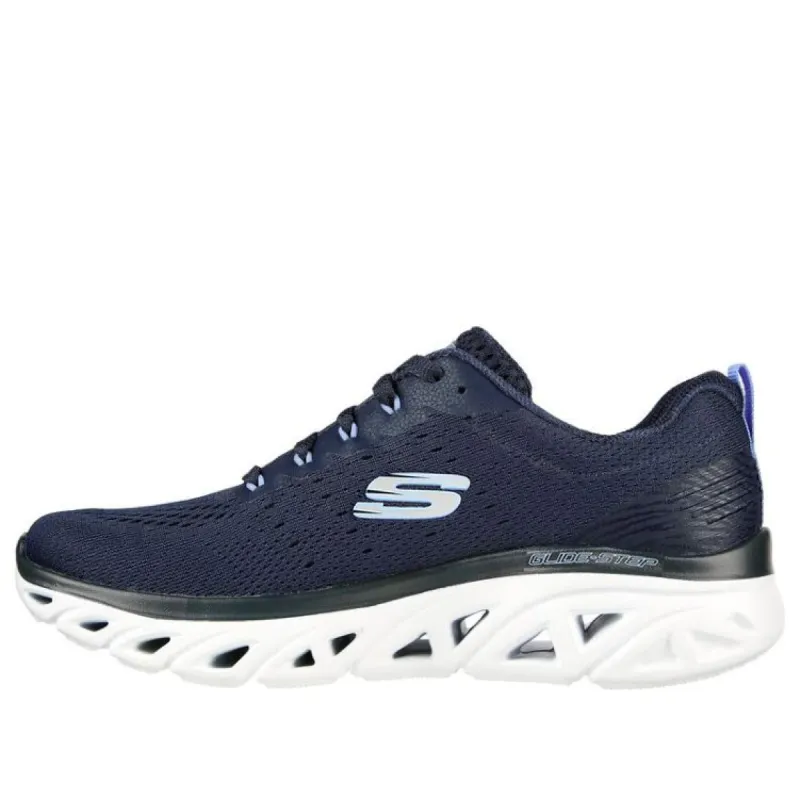 (WMNS) Skechers Glide-Step Sport-New Facets Shoes 'Navy Black' 149556-NVY sold by KicksCrew