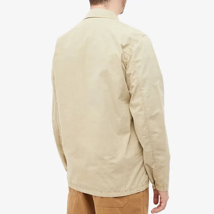 STONE ISLAND Brushed Canvas Zip Overshirt 'Cream' 7715101WN-V0190 sold by KicksCrew product image thumbnail 2
