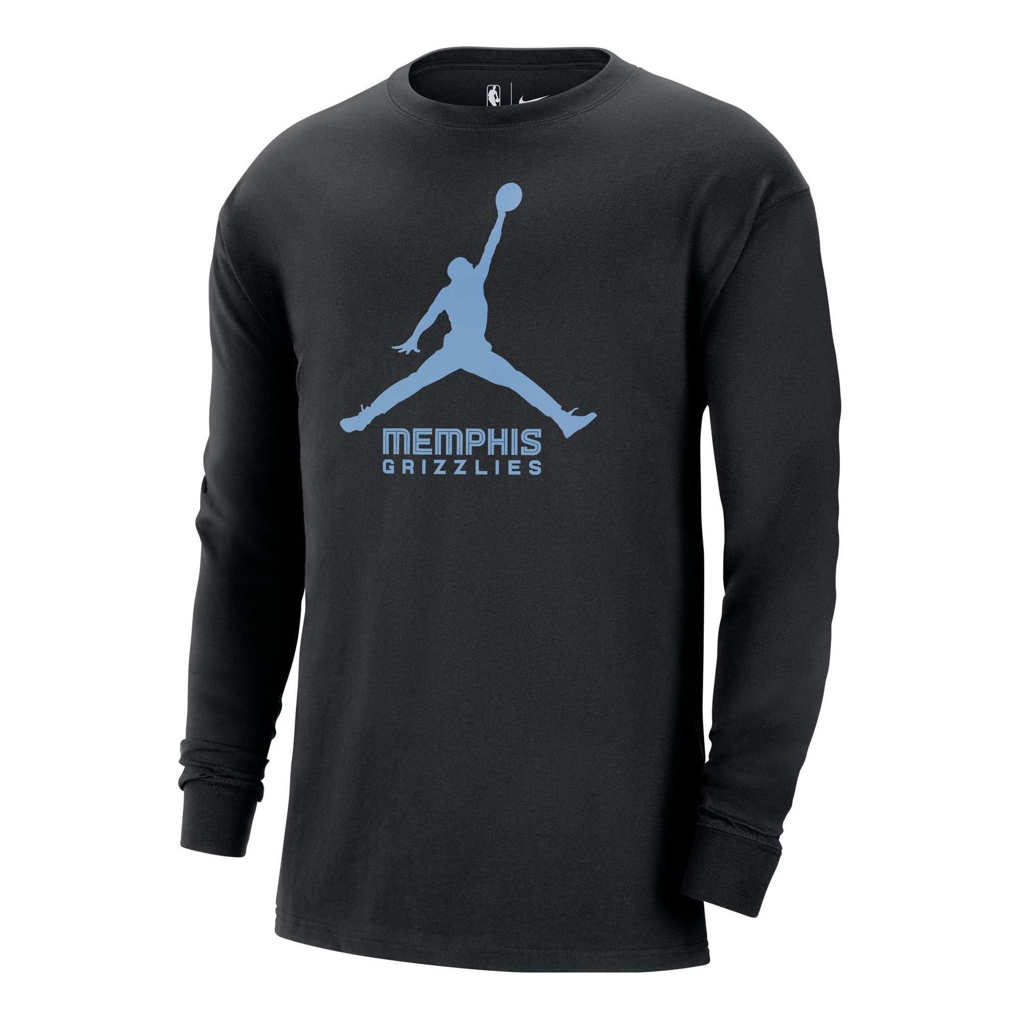 Air Jordan x NBA Memphis Grizzlies Essential Long-Sleeve T-Shirt 'Black' FN1271-010 sold by KicksCrew