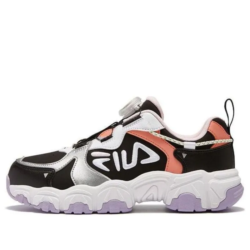 (GS) FILA Sport Running Shoes 'White Black Lilac' K15B341132FFBB sold by KicksCrew