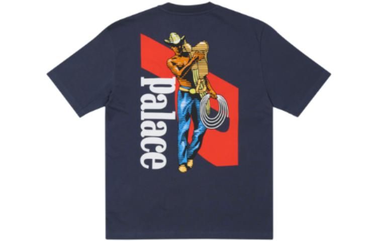 Palace SS22 Saves T-Shirt 'Navy' P22TS393 sold by KicksCrew product image thumbnail 2