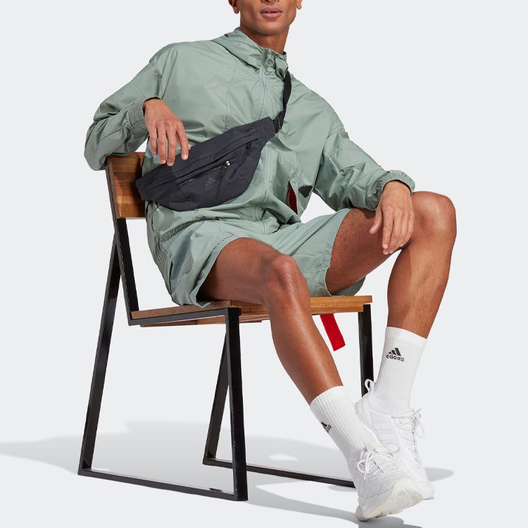 adidas City Escape Windbreaker Jacket 'Silver Green' IC6732 sold by KicksCrew product image thumbnail 4