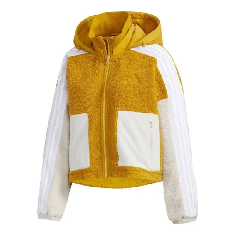 (WMNS) adidas Urban BOA Short Knitted Jacket 'White Tan' GM1425 sold by KicksCrew