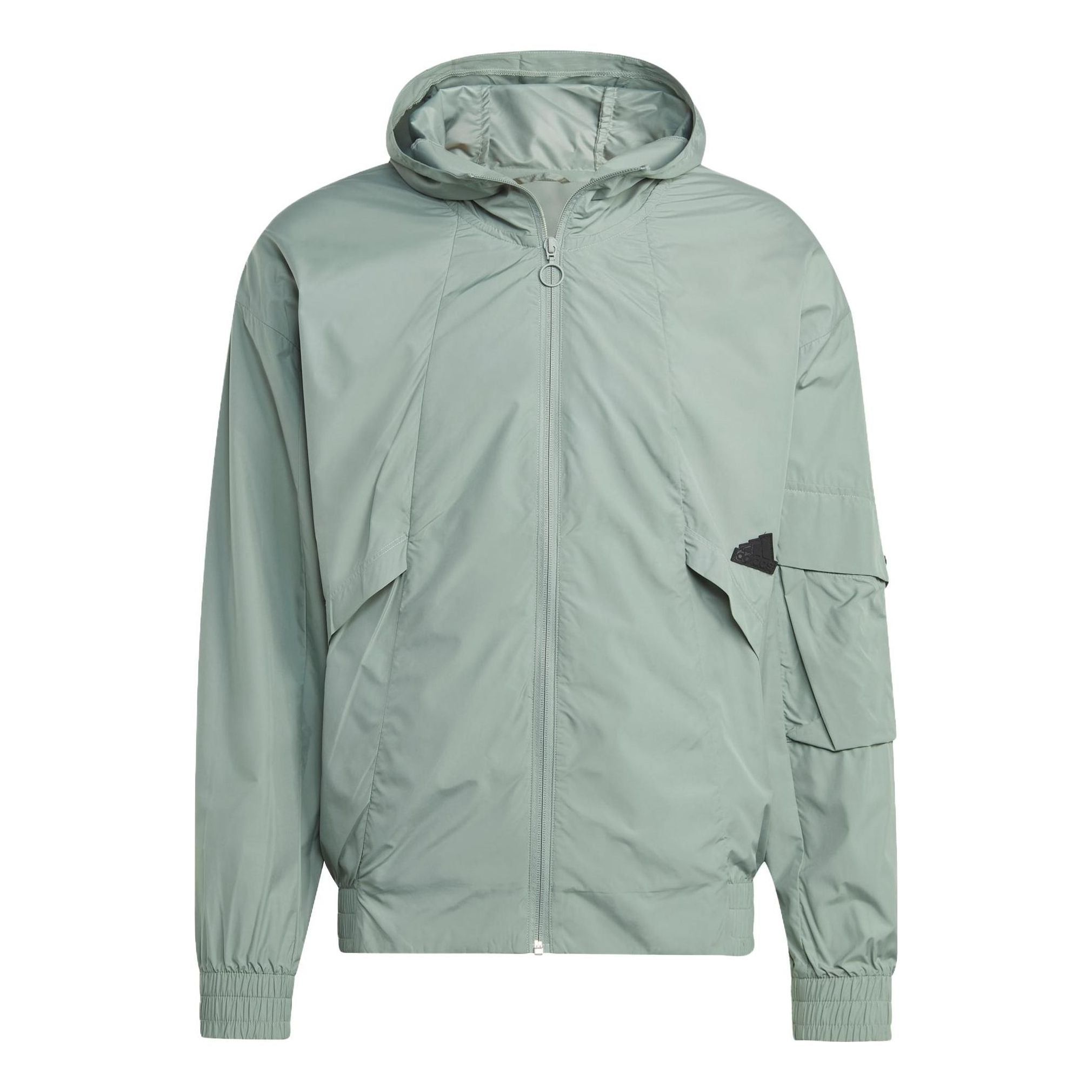 adidas City Escape Windbreaker Jacket 'Silver Green' IC6732 sold by KicksCrew