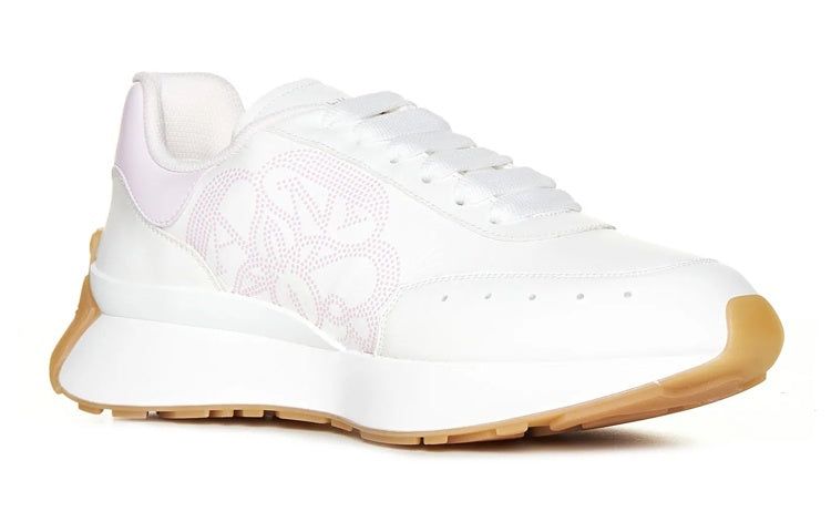 (WMNS) Alexander McQueen Sprint Runner 'White Pink' 755637WIDN98855 sold by KicksCrew product image thumbnail 2