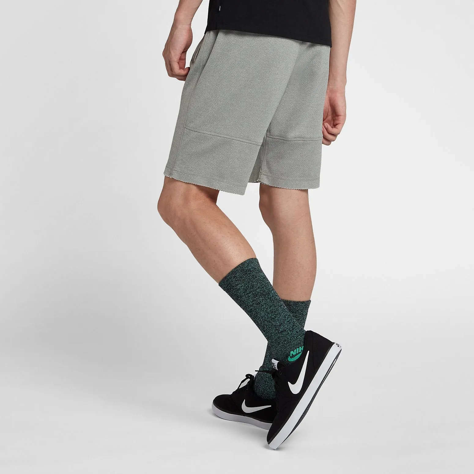 Nike SB Dri-Fit Shorts 'Grey' 938005-063 sold by KicksCrew product image thumbnail 2