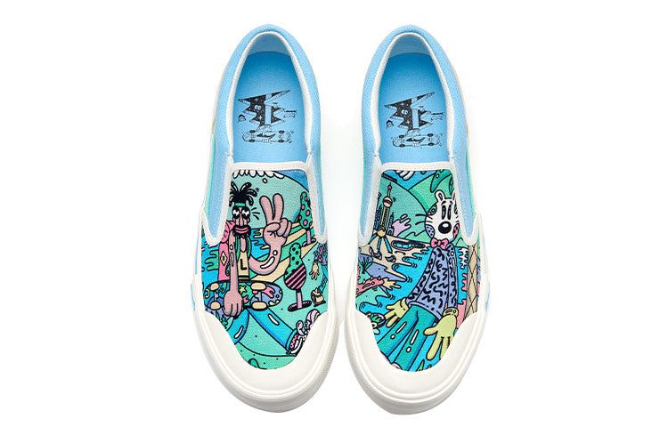 Li-Ning Boogle x Steven Harrington Shoes 'Blue' AECR057-2 sold by KicksCrew product image thumbnail 5