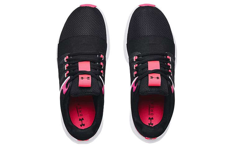 (WMNS) Under Armour Charged Breathe Bliss 'Black Electro Pink' 3024148-003 sold by KicksCrew product image thumbnail 4