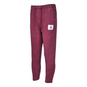 Air Jordan Essential Fleece Pants 'Burgundy' DR3090-680 sold by KicksCrew