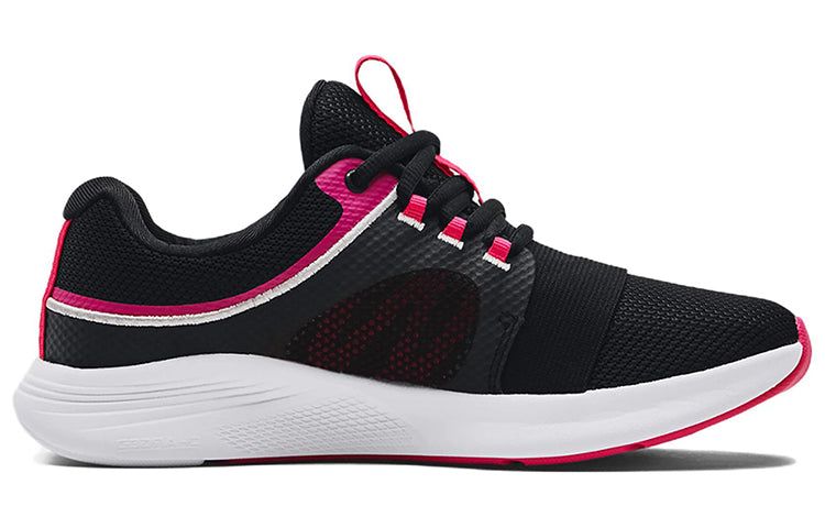 (WMNS) Under Armour Charged Breathe Bliss 'Black Electro Pink' 3024148-003 sold by KicksCrew product image thumbnail 2