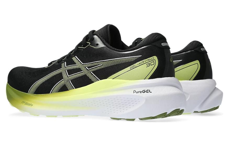 ASICS Gel Kayano 30 Extra Wide 'Black Glow Yellow' 1011B690-003 sold by KicksCrew product image thumbnail 4