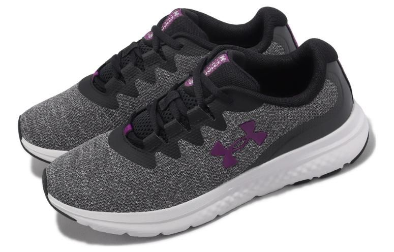 (WMNS) Under Armour Charged Impulse 3 Knit Shoes 'Black Grey' 3026686103 sold by KicksCrew product image thumbnail 3