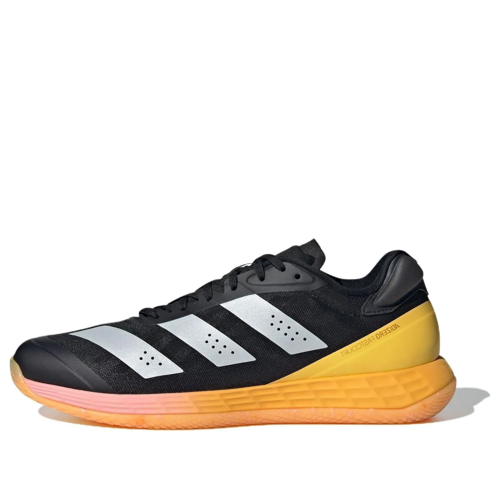 adidas Adizero Fastcourt 'Black Yellow' IF0533 sold by KicksCrew