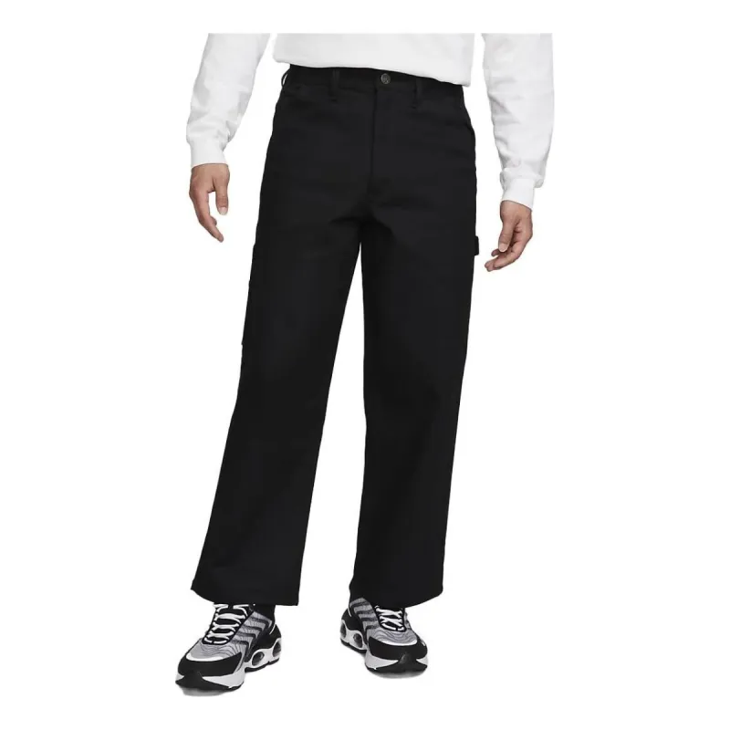 Nike Life Carpenter Pants 'Black' FB7199-010 sold by KicksCrew