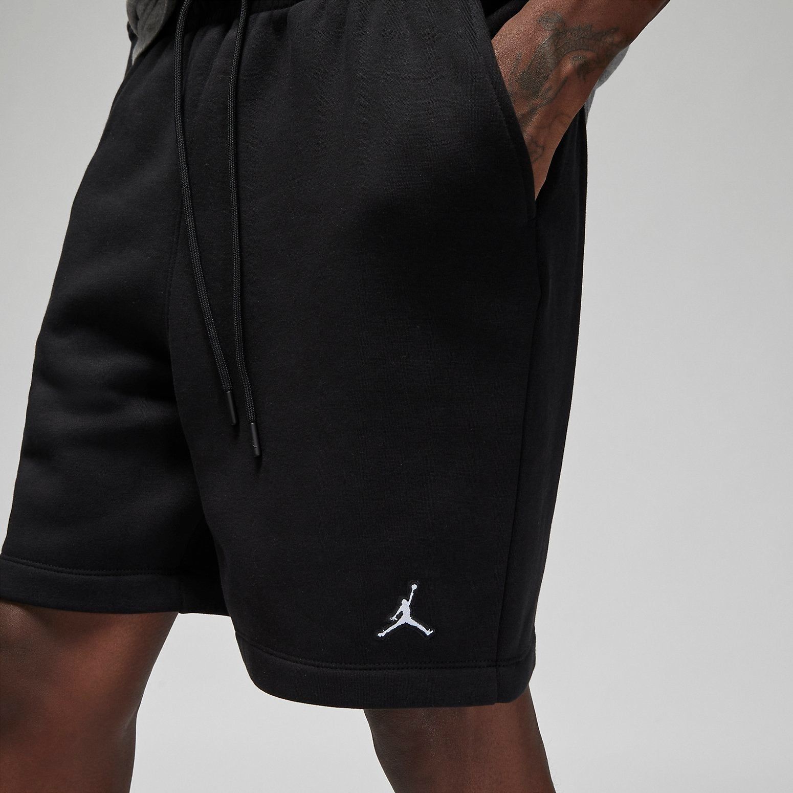 Air Jordan Essential Fleece Shorts 'Black' DQ7470-010 sold by KicksCrew product image thumbnail 2