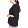 (WMNS) New Balance Hyper Density Jersey Oversized T-shirt 'Black' WT41555-BK sold by KicksCrew