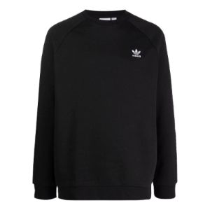 adidas originals Adicolor Essentials Trefoil Crewneck Sweatshirt 'Black' H34645 sold by KicksCrew