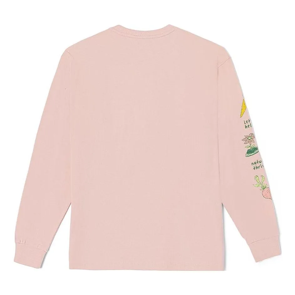 (WMNS) Vans Growth Garden Long Sleeve T-Shirt 'Pink' VN0007AMBQL sold by KicksCrew product image thumbnail 2