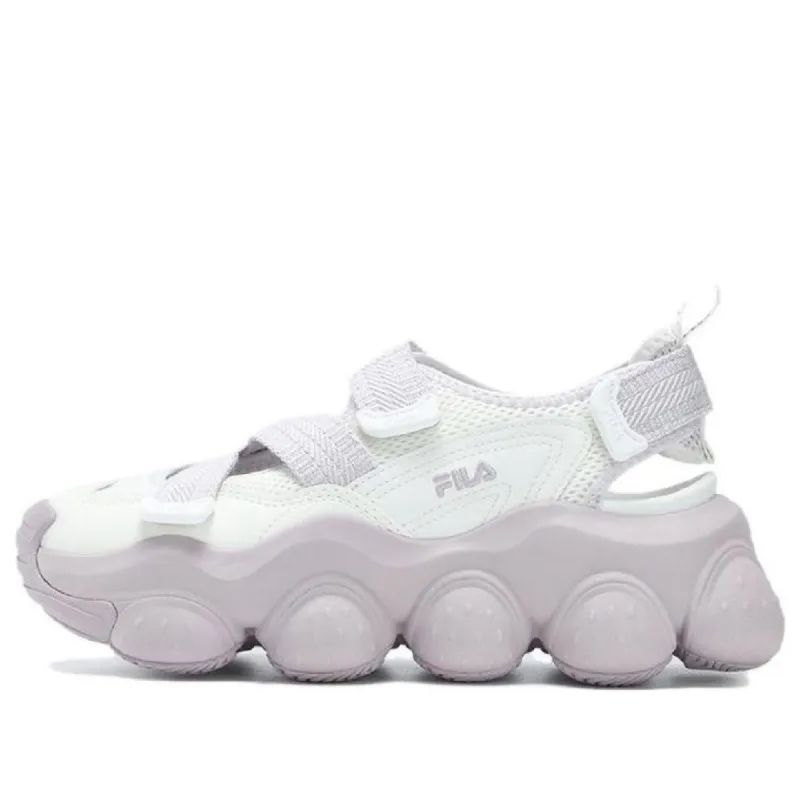 (WMNS) FILA Core Fragola Fshion Moderno Sandals 'White Pink' F12W321403FSG sold by KicksCrew