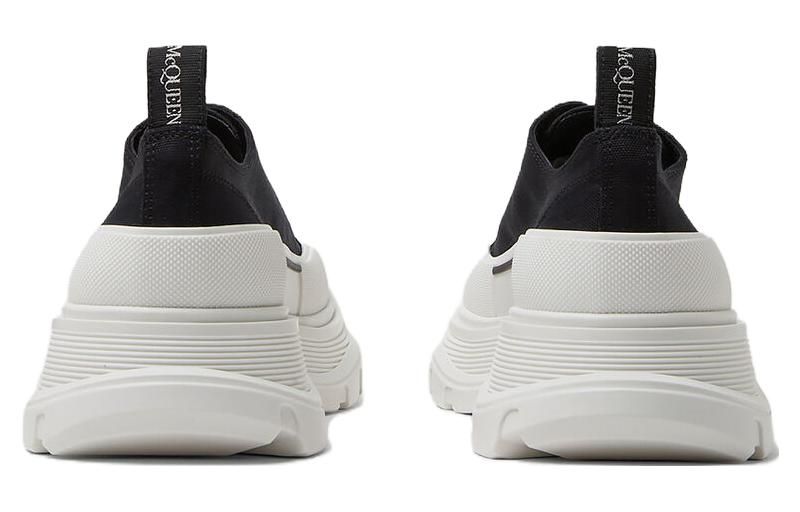 (WMNS) Alexander McQueen Tread Slick Lace Up Low 'Black White' 633902WHBGU1071 sold by KicksCrew product image thumbnail 5