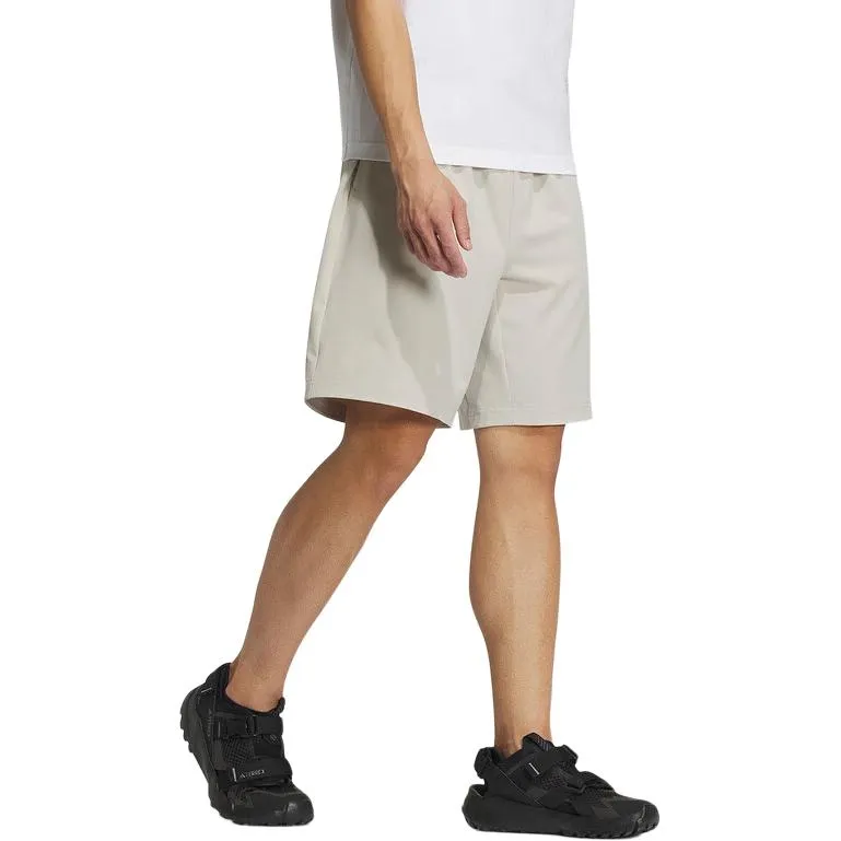 adidas Terrex AEROREADY Logo Shorts 'Light Grey' IS0286 sold by KicksCrew product image thumbnail 4