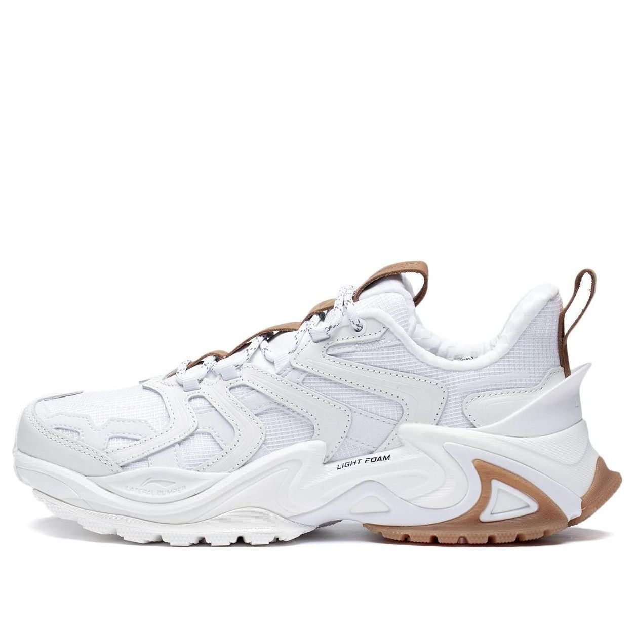 Li-Ning X-Claw ACE 'White Brown' AZGS103-2 sold by KicksCrew