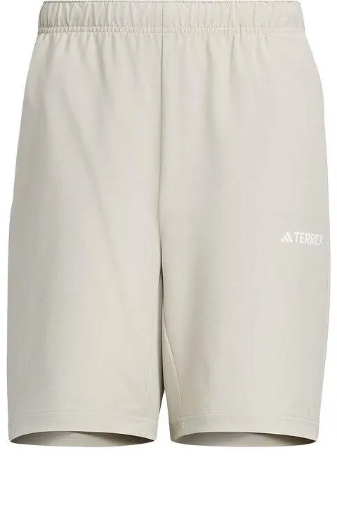 adidas Terrex AEROREADY Logo Shorts 'Light Grey' IS0286 sold by KicksCrew