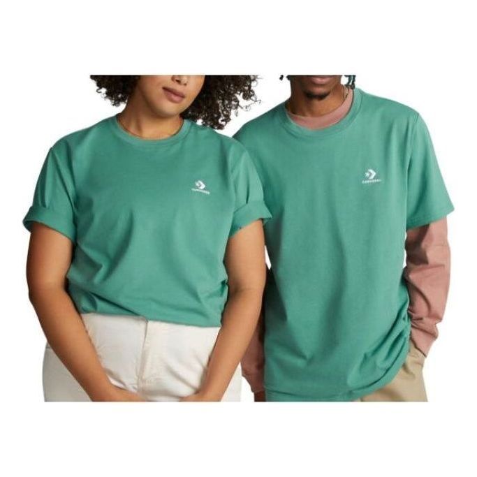 Converse Go-To Embroidered Star Chevron Standard Fit T-Shirt 'Green' 10023876-A11 sold by KicksCrew