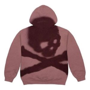 Travis Scott Cactus Jack For Mastermind Skull Zip Up Hoodie 'Washed Red' CJFN-SS25 sold by KicksCrew