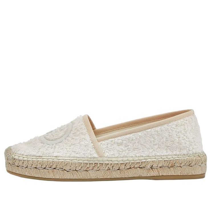 (WMNS) GUCCI Interlocking G Espadrille 'White' 695070-UYR10-9661 sold by KicksCrew