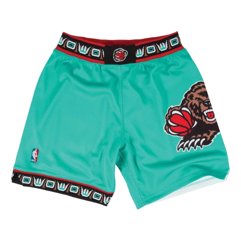 Mitchell & Ness x NBA Grizzlies Road 1995-96 Shorts 'Teal' ASHRGS18135-VGRTEAL95 sold by KicksCrew