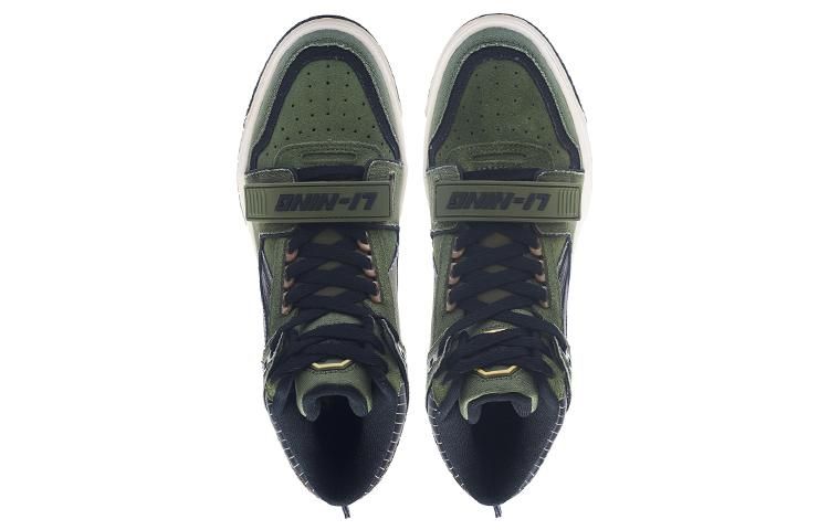 Li-Ning BadFive Rookie High 'Olive Green' ABCS055-5 sold by KicksCrew product image thumbnail 3